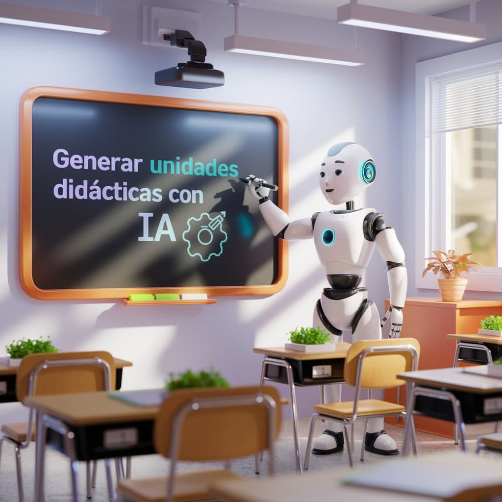 Cómo crear una Unidad Didáctica con Inteligencia Artificial en Educación